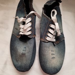 Denim sneakers